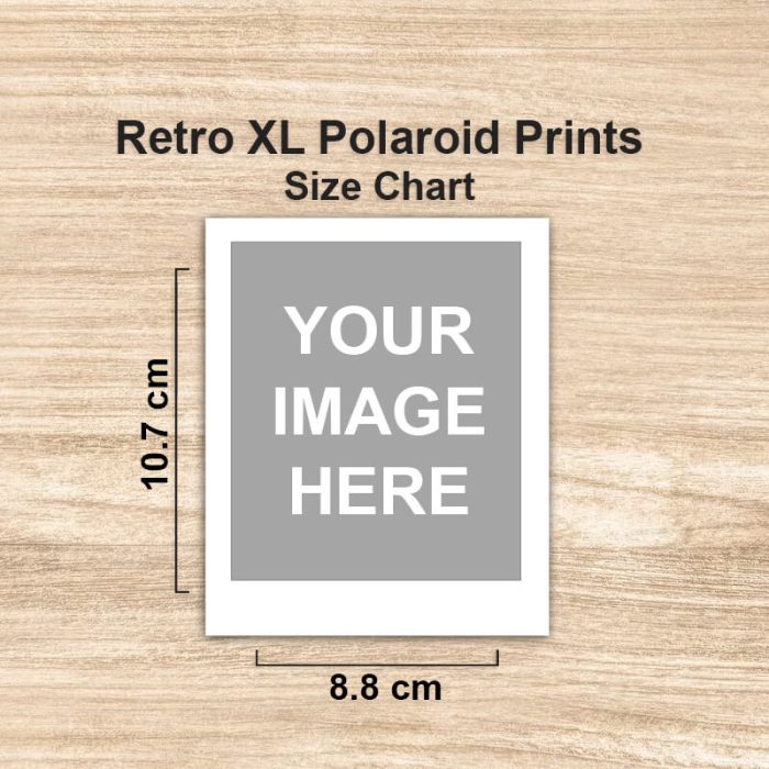 Polaroid Size Chart
