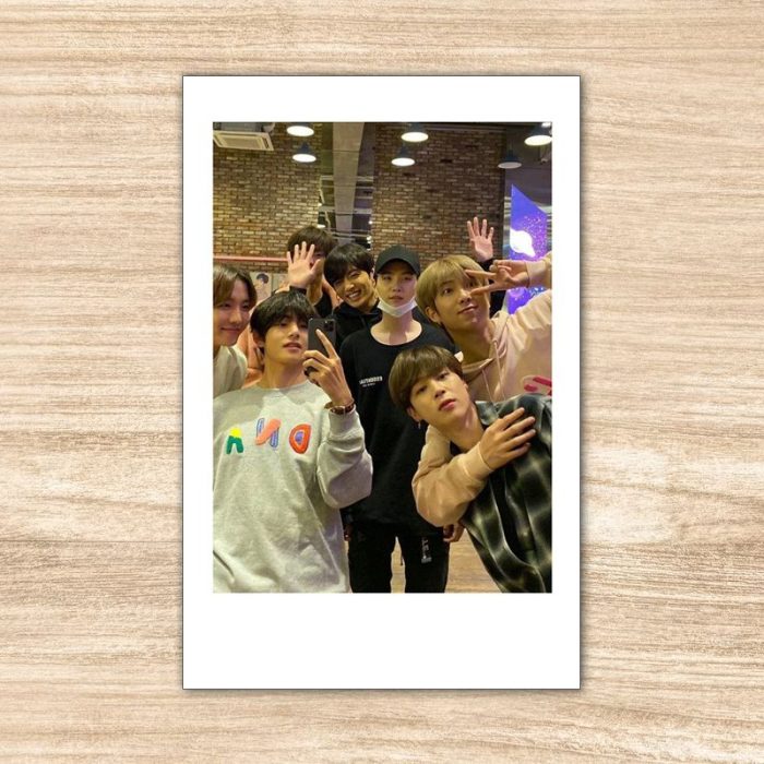 BTS Group Edition Retro Polaroids